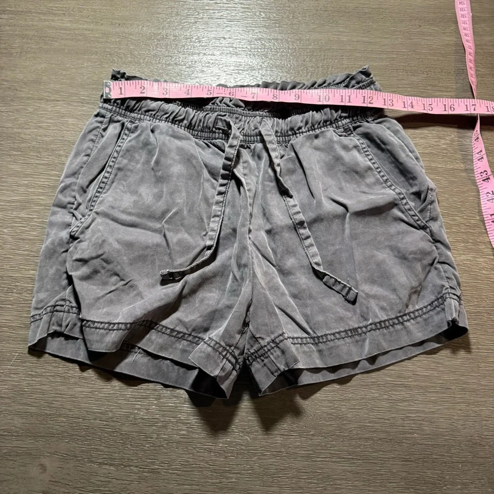 C&C California Shorts Lyocell Dark Grey Drawstring XS